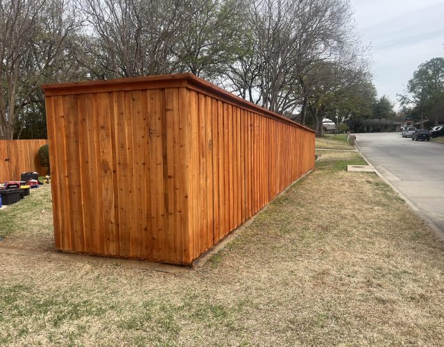 Accessory fence and deck 4