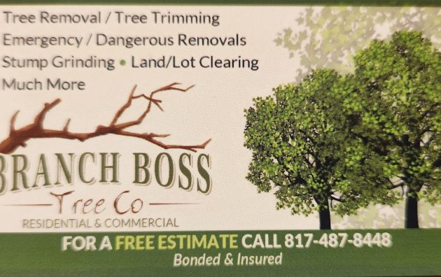 BRANCH BOSS TREE CO 5