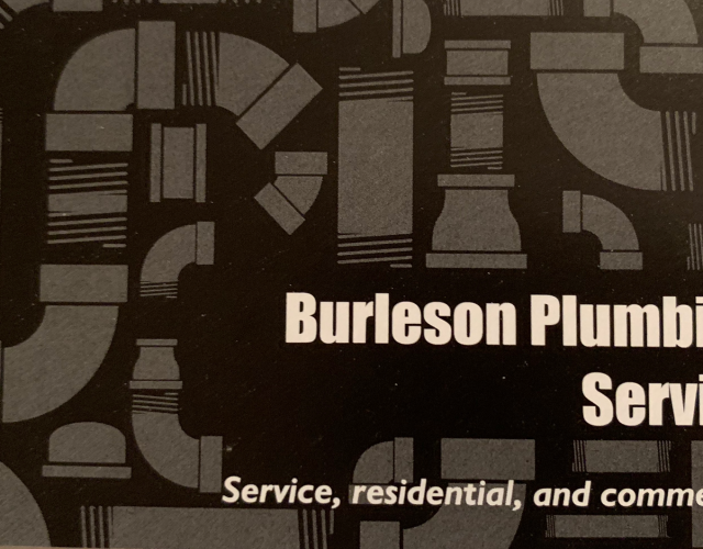 Burleson plumbing service 2