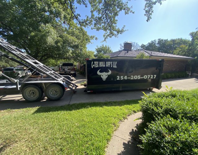 C-Tex Roll Off Dumpster Rentals & Junk Removal of Cleburne 6