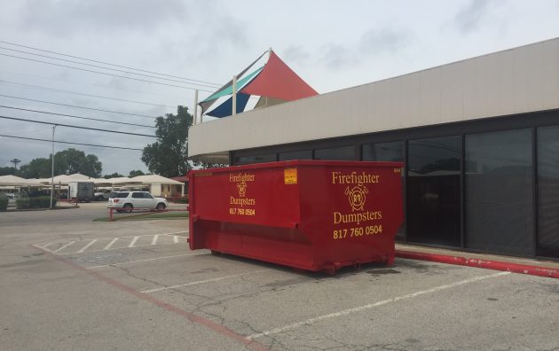 Firefighter Dumpsters 6