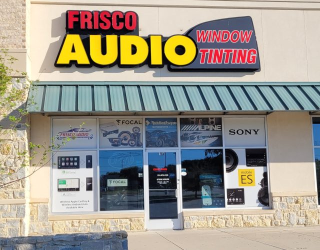 Frisco Audio & Window Tinting Service 5