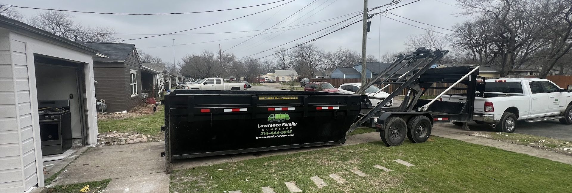 Lawrence Family Dumpster Rentals and Junk Removal Services 6