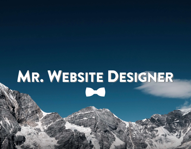 Mr. Website Designer 5