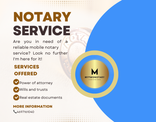 MyTwoNotary Mobile Notary and Tax services 2