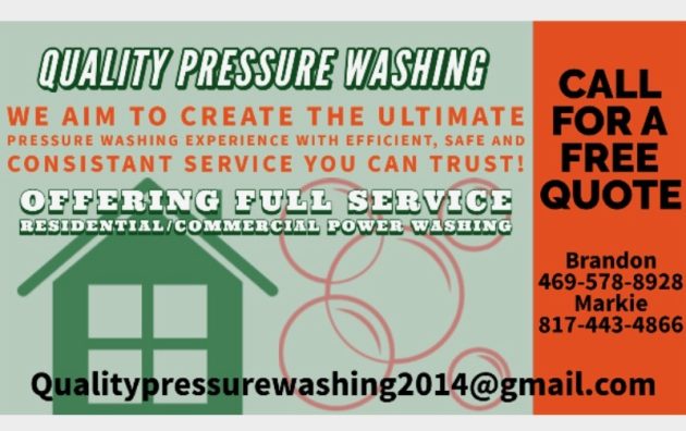 Quality pressure washing 6