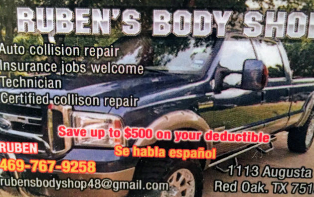 Ruben’s Body Shop 3