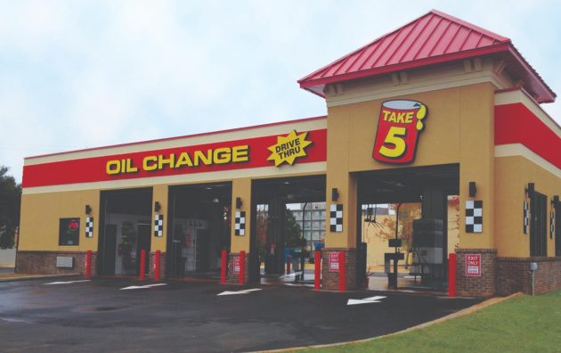 Take 5 Oil Change 6