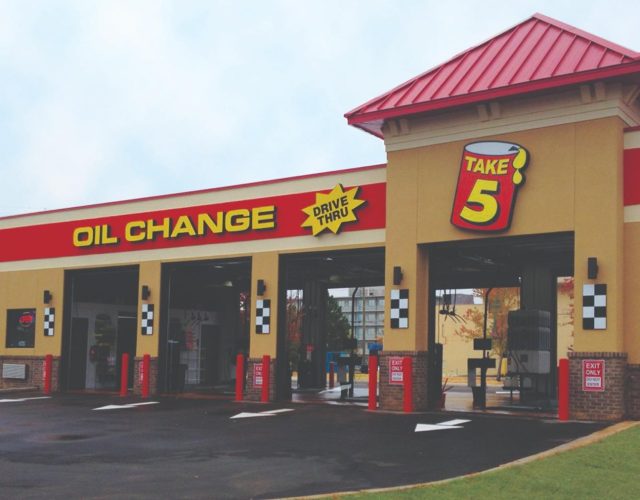 Take 5 Oil Change 6